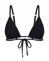 Capri ojalillo Top negro