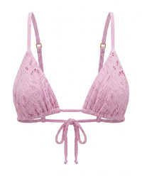 Capri ojalillo Top Rosa