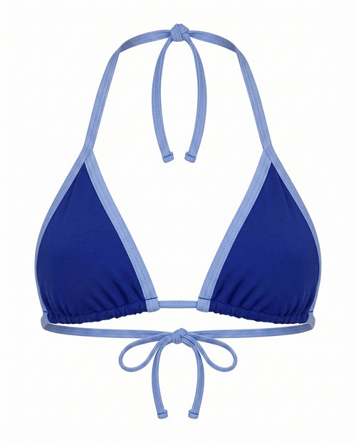 Bikini Azul / Azul claro — Top
